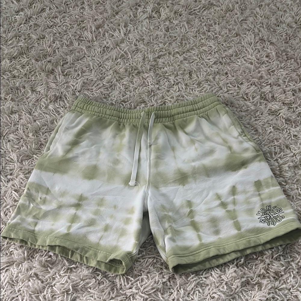 Vans Green Tie-Dye Women's Shorts